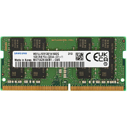 Оперативная память DDR4 16Gb Samsung original, (M471A2K43EB1-CWE) SO-DIMM PC25600, 3200Mhz