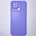 Задняя накладка Мобилис для Xiaomi Redmi 10C 4G лавандовый, матовая с защитой камеры