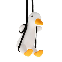 Подвес на зеркало, Утка, высота 6 см, шнурок 50 см