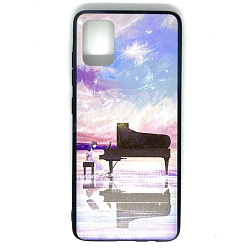 Задняя накладка NONAME для Samsung Galaxy A51 рисунок микс