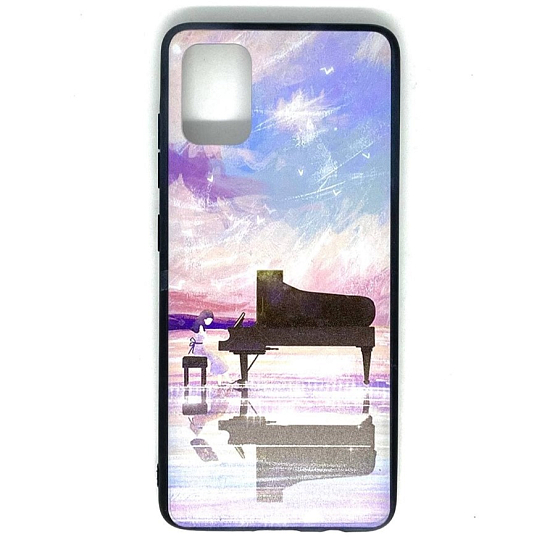 Задняя накладка NONAME для Samsung Galaxy A51 рисунок микс