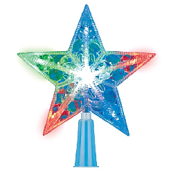 Ёлочное украшение «Звезда» 15см, UNIEL ULD-H1516-010/DTA MULTI STAR UL-00005491