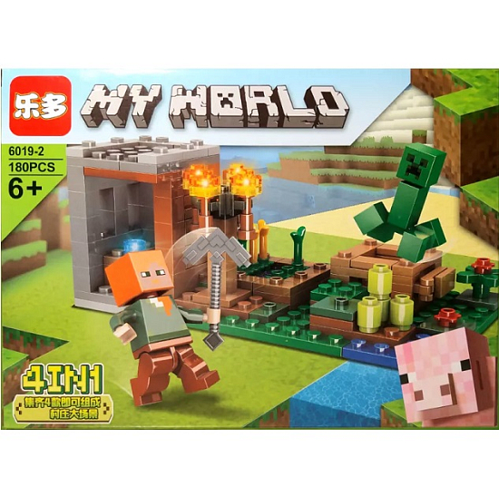 Конструктор My World средний 6019