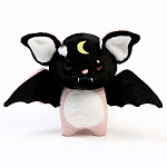 Мягкая игрушка Летучая мышь, 23 см, цвет розовый