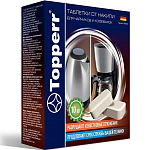 Таблетки от накипи для чайников и кофеварок TOPPERR 3043, компл.10 шт.