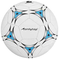 Мяч футбольный, 32 панели, PVC, 2 подслоя, машинная сшивка, размер 5, цвета микс