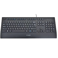 Клавиатура LOGITECH K280e черный USB