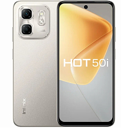 Смартфон Infinix HOT 50i 4/128 Gb Cветло-серый