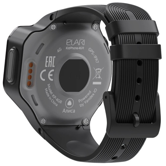 Умные часы ELARI KidPhone 4GR (черный )