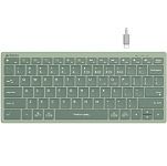 Клавиатура БП A4TECH Fstyler FBX51C зеленый