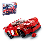 Конструктор SLUBAN «Спорткар», 163 детали