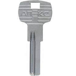 Заготовка ключа APECS-1 AP-1D_APK2R 2 паза (27,4*8,8*2,5) Китай