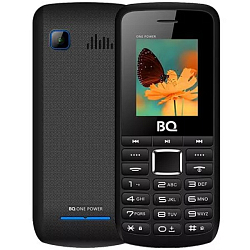 Телефон BQ 1846 One Power 32Mb черный/синий