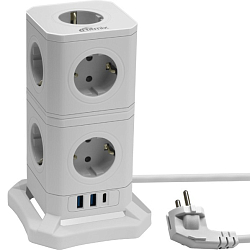 Сетевой фильтр  2.0м RITMIX RM-292C White