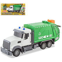 Игрушка р/у Mioshi Tech "Спецтехника: Мусоровоз" (36 см, 6 кан., свет, подвиж. дет., аккум.)