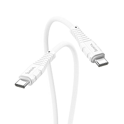 Кабель Type-C <--> Type-C  1.0м HOCO X67 Nano, белый