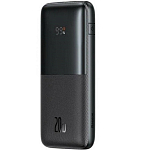 Внешний АКБ BASEUS Bipow 10000mAh Black, Digital Display Overseas Edition 20W с кабелемUSB-A->micro 25cm