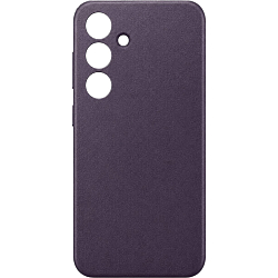 Задняя накладка LEATHER CASE для SAMSUNG Galaxy S25 Фиолетовый