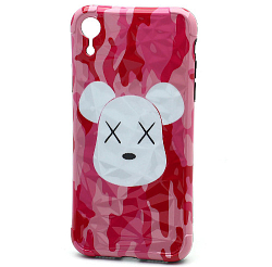 Силиконовый чехол Water Print для iPhone XR (016) волнистый