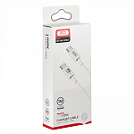 Кабель Type-C <-->Type-C  1.0м XO NB-Q190A белый