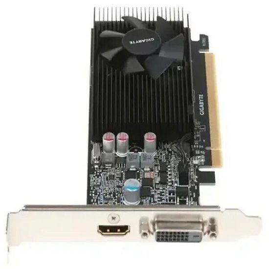 Видеокарта GIGABYTE nVidia GeForce GT 1030 , GV-N1030D5-2GL, 2ГБ, GDDR5, Ret (Уценка)