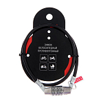 Замок навесной велосипедный Dream Bike, 6 х 650 мм, кодовый 5863234