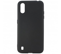Задняя накладка ZIBELINO Soft Matte для Samsung Galaxy A01 Black
