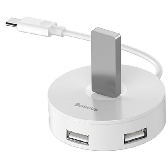 USB-Хаб BASEUS CAHUB-F02 4-USB белый