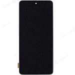 Дисплей для Samsung A515F Galaxy A51 (2019) в рамке + тачскрин (черный) 100%