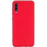 Задняя накладка ZIBELINO Soft Matte для Samsung Galaxy A70 (красный)