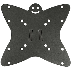 Кронштейн HOLDER LCDS-5049 (19"-32") до 30кг. металлик, настенный фиксированный