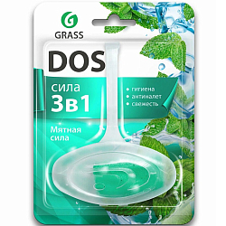 Подвесной блок для унитаза GRASS DOS 3в1 "Мятная сила" 125853