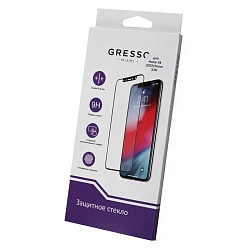 Противоударное стекло GRESSO для Honor X8 (2022) черное