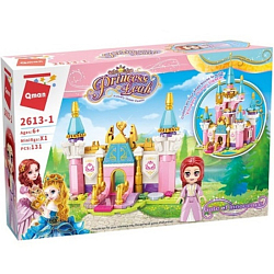 Конструктор QMAN Замок принцессы" МИКС 2613(1-4)