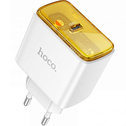 Сетевое ЗУ 1Type-C HOCO CS41A, Smart, белый, 35Вт