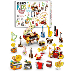 Конструктор QBRIX KIDS Конструктор мелодий 16 в 3