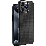 Задняя накладка  Kevlar MagSafe  для iPhone 16 Pro Max  черный