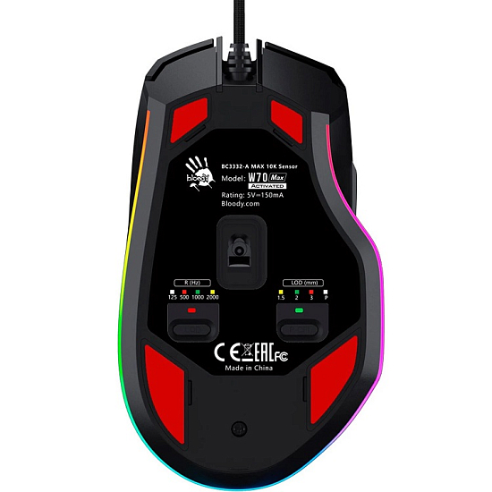 Мышь A4TECH Bloody W70 Max черный