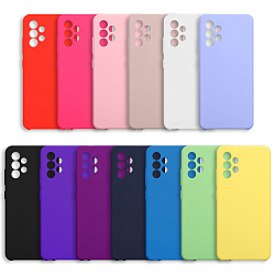 Задняя накладка SILICONE COVER для Samsung Galaxy A32 4G (A325) (без лого)