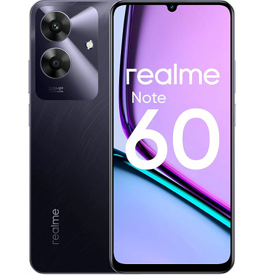 Смартфон Realme Note 60 4/128Gb, черный