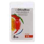 USB  8Gb OltraMax 210 Orange