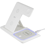 Беспроводное ЗУ XO-WX023 3в1 15W, белое