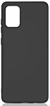 Силиконовый чехол DF Samsung Galaxy A02s DF sOriginal-21 (black) с микрофиброй