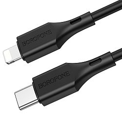 Кабель Lightning <--> Type-C  1.0м BOROFONE BX49, чёрный