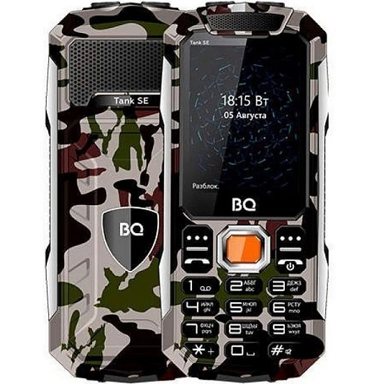 Телефон BQ 2432 Tank SE Military Green (Уценка)