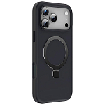 Задняя накладка KEEPHONE MAGICO MAGSAFE CASE WITH HOLD RING для iPhone 17 PRO (BLACK)