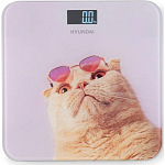 Весы Hyundai H-BS03456 сиреневый макс.180кг