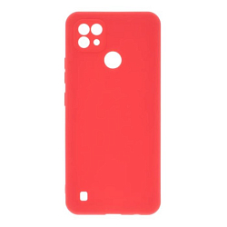 Силиконовый чехол BUBBLE для Realme C21 (Красный)