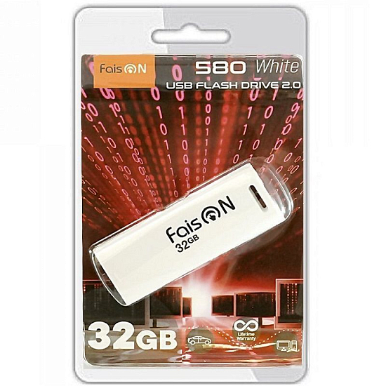 USB 32Gb FAISON 580 белый
