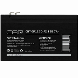 Батарея CBR CBT-GP1270-F2 (12В 7Ач), клеммы F2